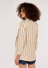 Stripe Blazer, Stone, large