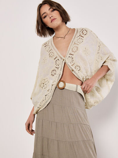 Tiered Maxi Skirt