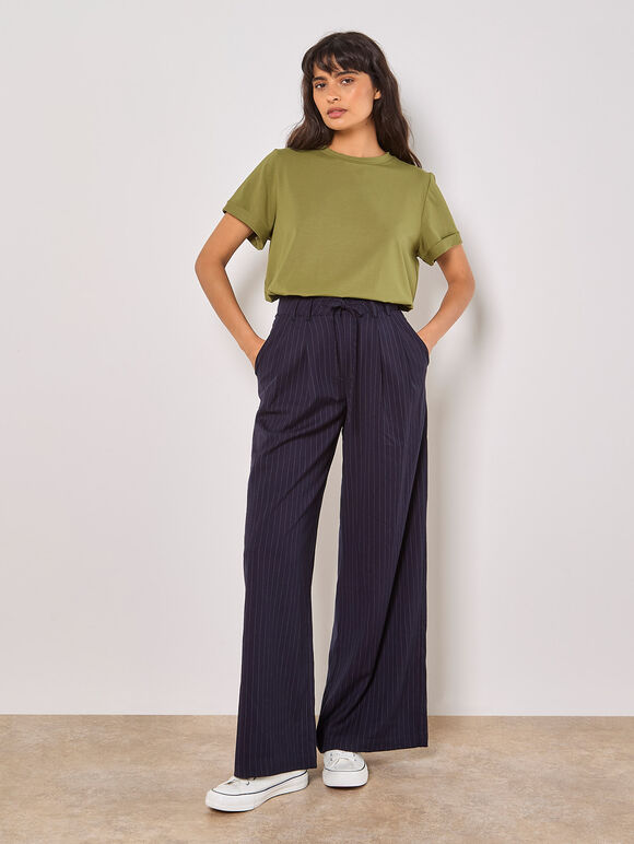 Cotton Modal T-Shirt, Khaki, large