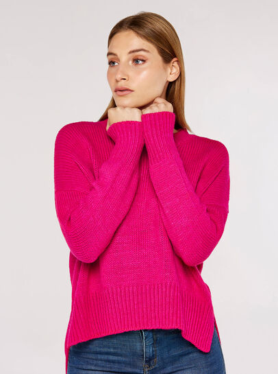 High Low Oversize Jumper