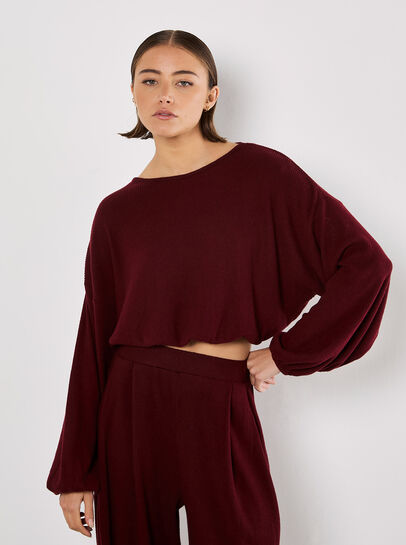 Soft Ribbed Crop Top