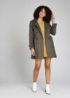Khaki Classic Tie Waist Trench Coat, Khaki, large
