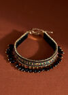 Beaded Stone Choker Necklace, Assorted, large