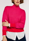 Soft Touch Jumper, Pink, large