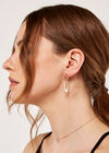 Organic Drop Link Earrings, Assorted, large
