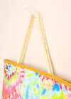 Tie Dye Cotton Fabric Bag, Assorted, large