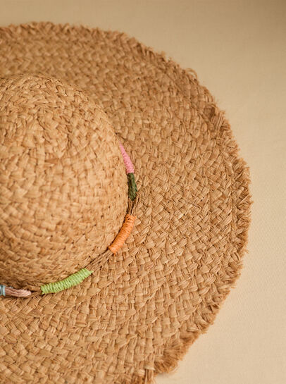 Wide Brim Straw Hat