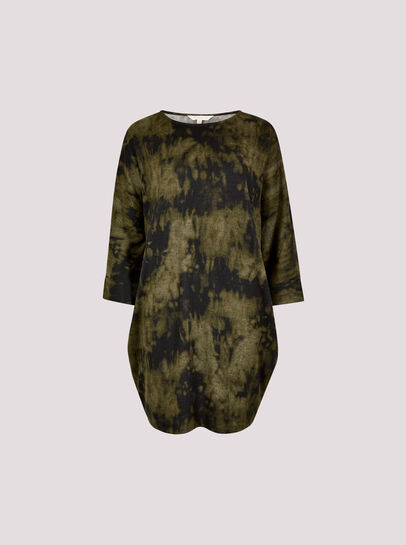 Tie Dye Knit Mini Dress