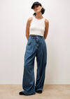 Gabi Wide Leg Jeans, Blue, large