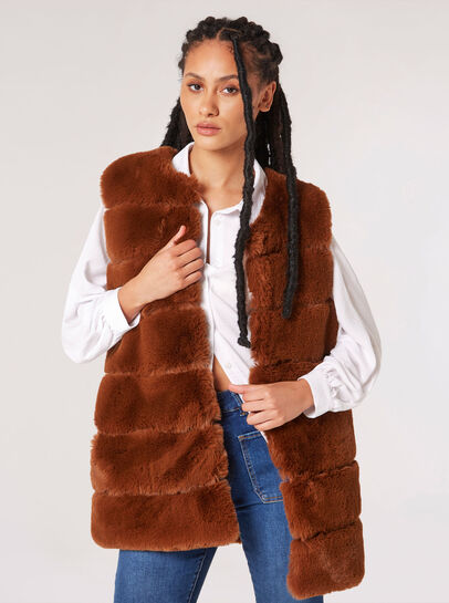 Soft Touch Faux Fur Gilet