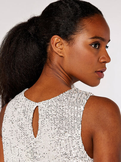Sequin Shell Top