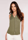 Diamond Jacquard Top, Khaki, large