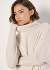 Soft Touch Wrap Tunic Top, Stone, large