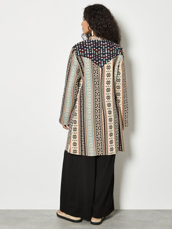 Boho Tapestry Jacket, Assorted, large