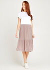 Plisse Skirt, Pink, large