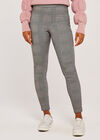 Heavy Check Sporty Band Legging, Pink, large