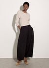 Diamante Ribbed Batwing Jumper, Stone, large