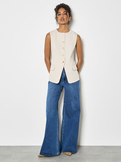 Tailored Waistcoat Top