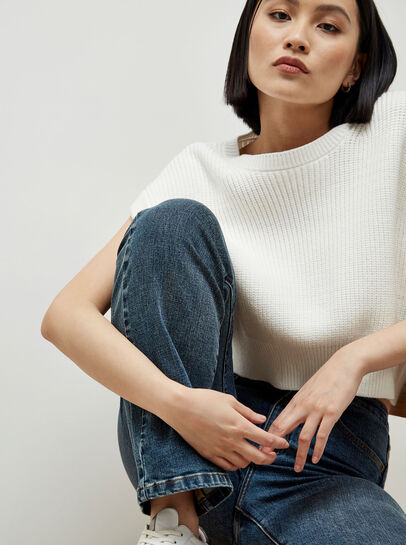 Mid-Rise Bootcut Jeans