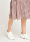 Plisse Skirt, Pink, large