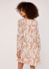 Floral Crochet Dress, Cream, large