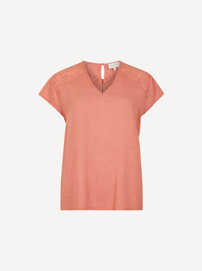 Crochet Insert T-Shirt