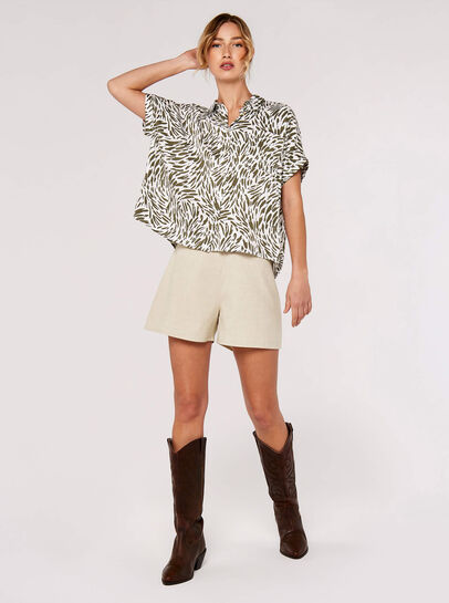 Brushstroke Print Shirt