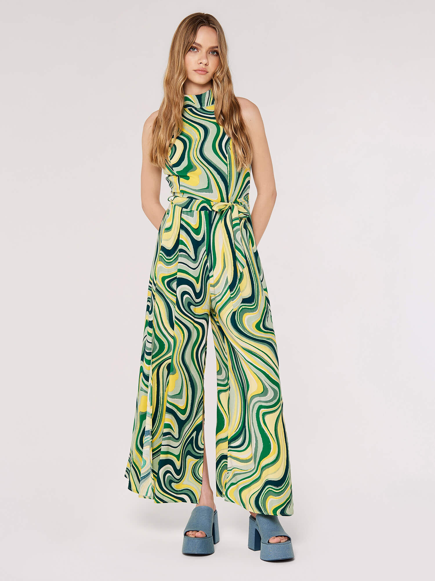 Apricot jumpsuit sale
