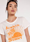 Always Sunny T-shirt, Cream, large