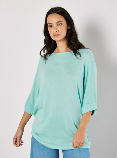Soft Touch Batwing Top