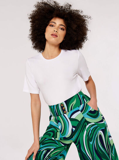 Swirl Print Culotte