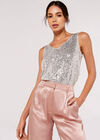 Wide Leg Trouser, Pink, large