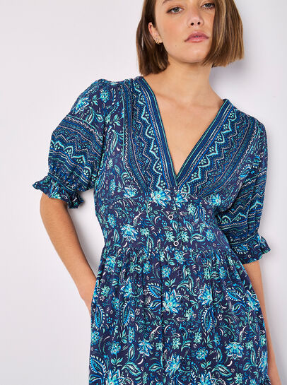 Sarasa Floral Maxi Dress