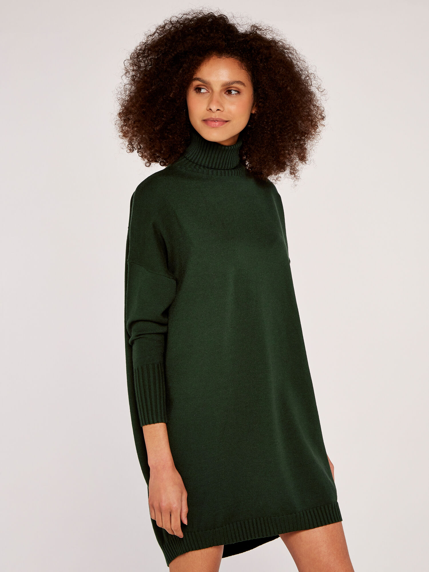 Jumper dress green store