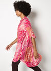 Folk Patchwork Tunic Top, Pink, large