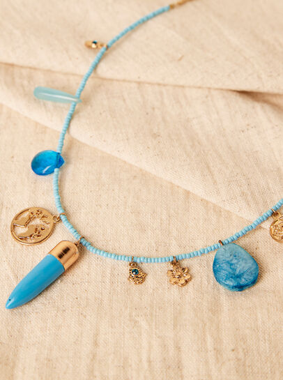 Multiple Pendant Necklace