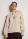 Bow Back Soft Jumper, Stone, large