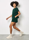 Waffle Knit Shorts, Green, large