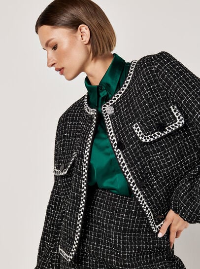 Tweed Cropped Jacket