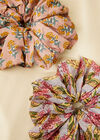 2 pack Extra Large Summer Scrunchies, Assorted, large