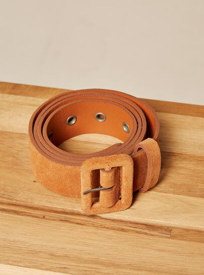 Suede Tan Belt