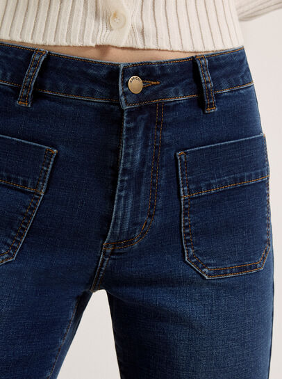 Ani Cropped Flare Jeans