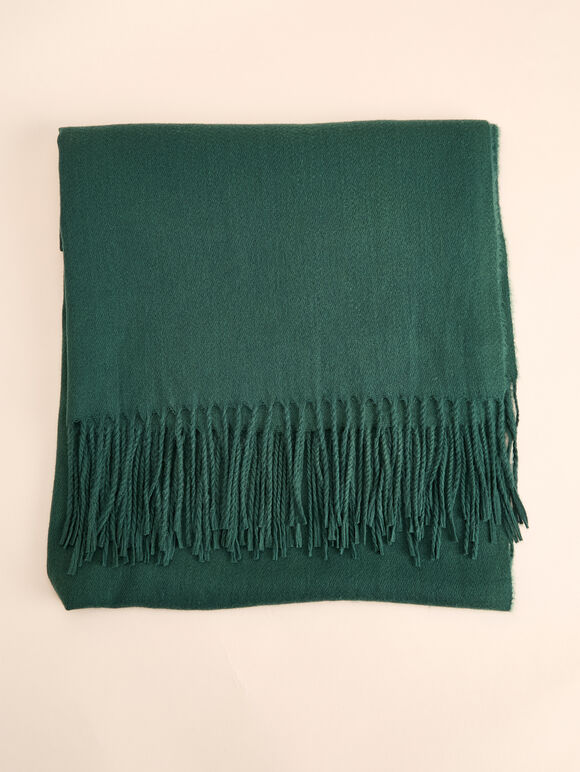 Lightweight Summer Pashmina, Green, large