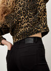 Lola Flare Jeans, Black, large