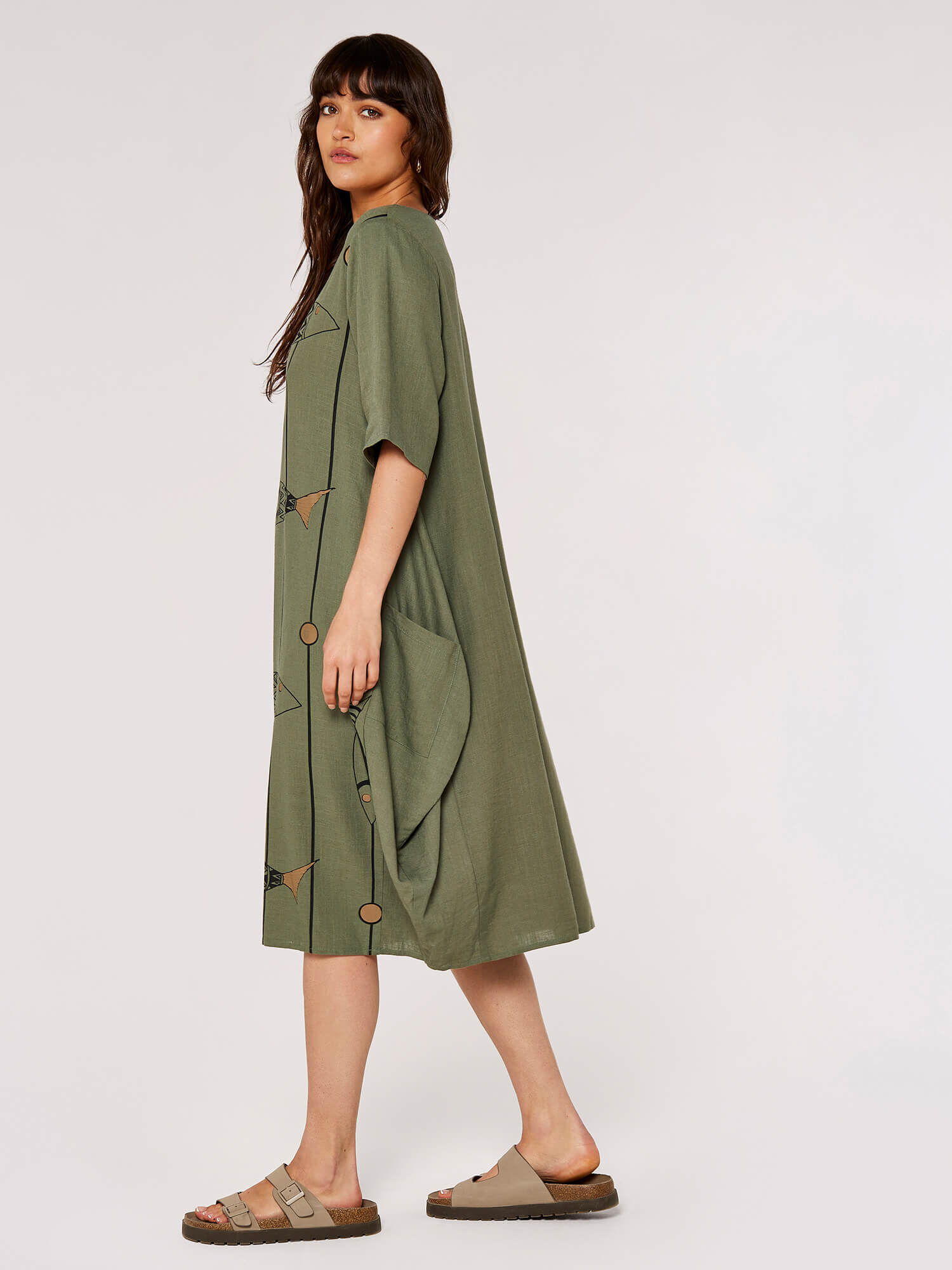 Cocoon online midi dress