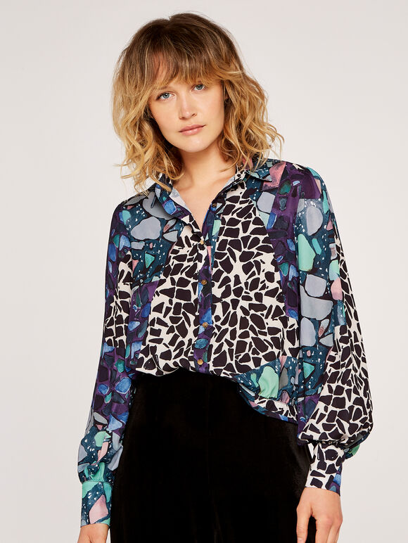 Gemstone Shirt, Purple, large
