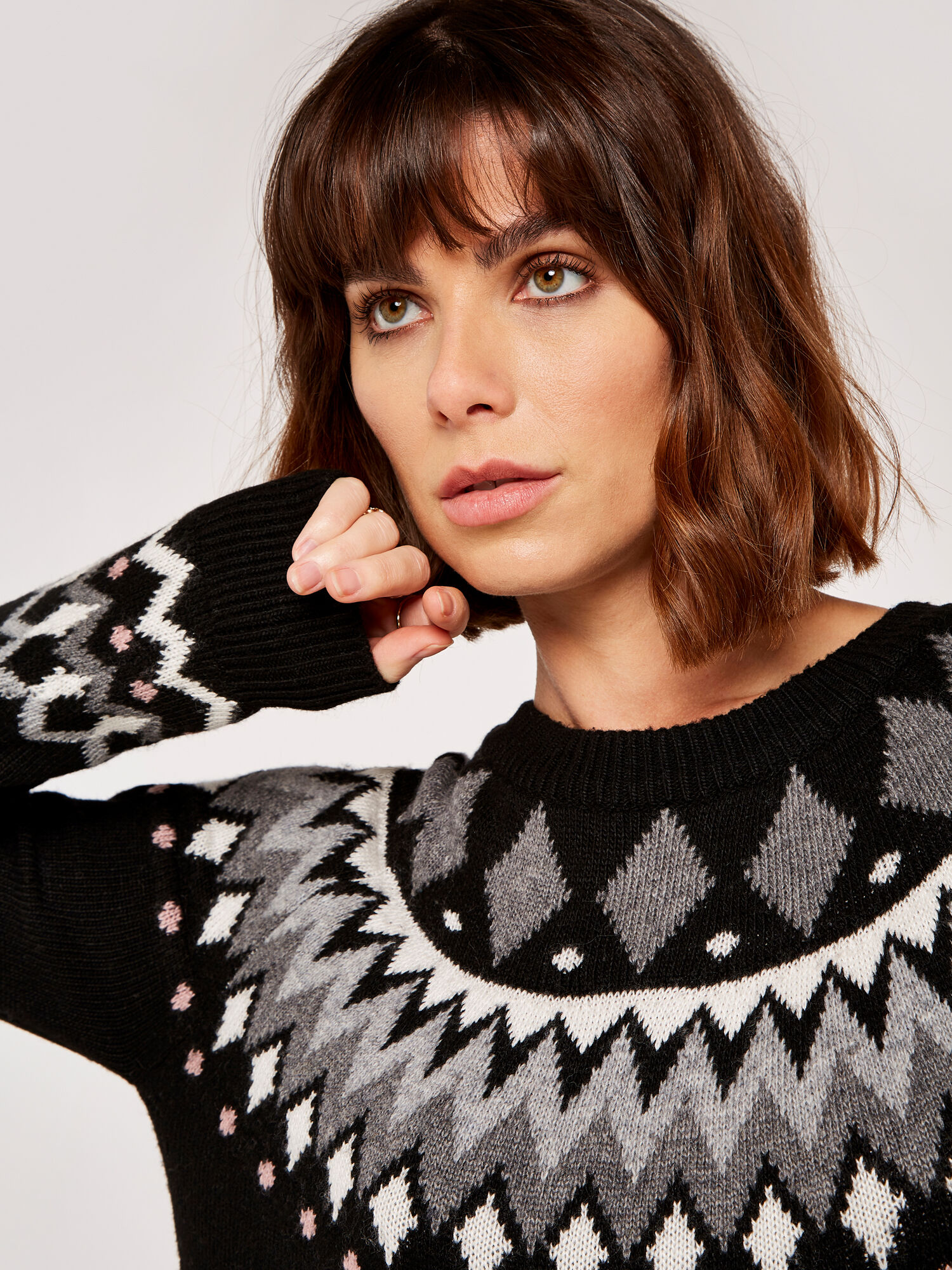 Fairisle jumper dress uk hotsell