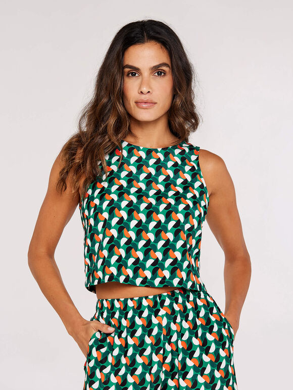 Geometric Print Co-ord Set, , large