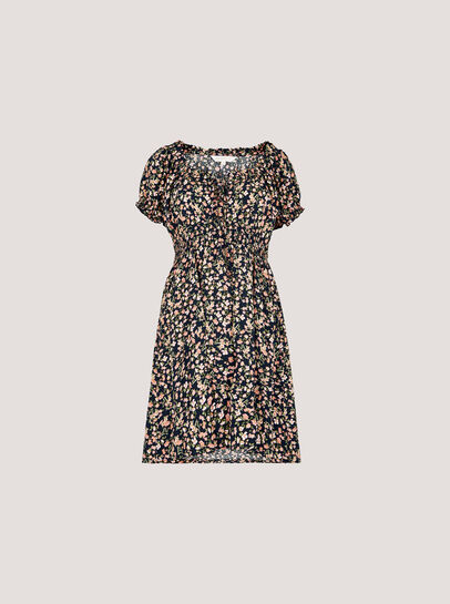 Ditsy Floral Milkmaid Mini Dress