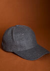 Woollen Cap Hat, Grey, large